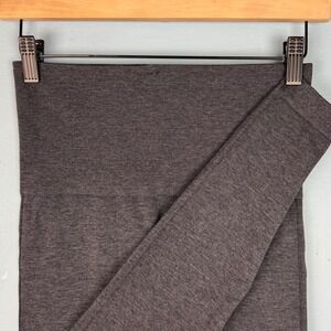 Spanx Look At Me Now Seamless 25" Leggings Women's‎ Large Gray High Waist FL3515